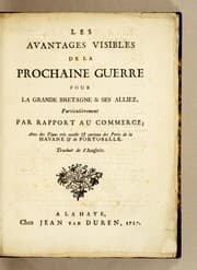Tapa de Les avantages visibles de la prochaine guerre pour la Grande Bretagne & ses alliez
