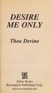 Tapa de Desire me only