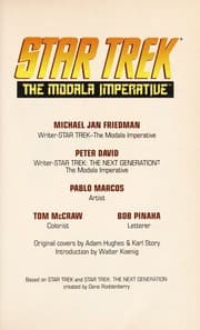 Tapa de Star trek - the Modala imperative