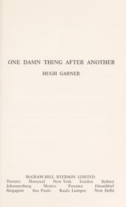 Tapa de One damn thing after another
