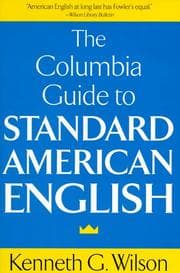 Tapa de Columbia Guide to Standard American English