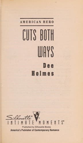 Tapa de Cuts Both Ways (American Heroes)