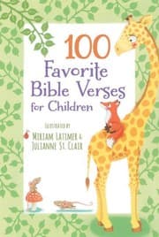 Tapa de 100 Favorite Bible Verses for Children
