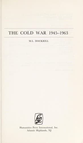 Tapa de The Cold War, 1945-1963