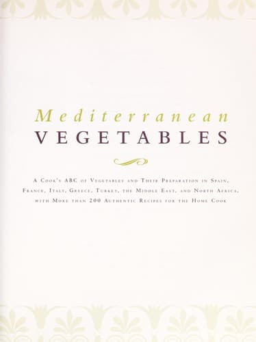 Tapa de Mediterranean vegetables