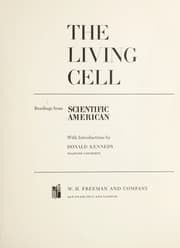 Tapa de The living cell ; readings from Scientific American