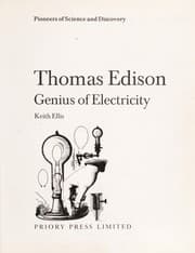 Tapa de Thomas Edison, genius of electricity