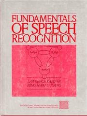 Tapa de Fundamentals of speech recognition