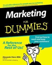 Tapa de Marketing for dummies