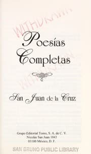Tapa de Canto a Mi Mismo