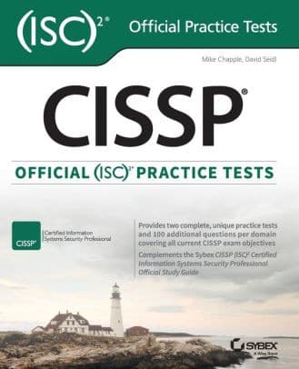Tapa de CISSP OFFICIAL (ISC)2 PRACTICE TESTS