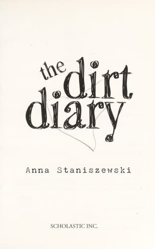 Tapa de The dirt diary