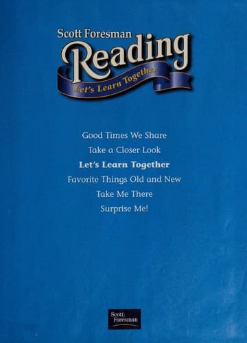 Tapa de Let's learn together