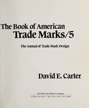 Tapa de The book of American trade marks