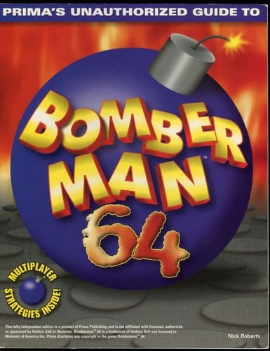 Tapa de Bomberman 64: Unauthorized Game Secrets