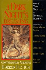Tapa de A dark night's dreaming