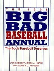 Tapa de The Big Bad Baseball Annual 1998 (Big Bad Baseball Annual)