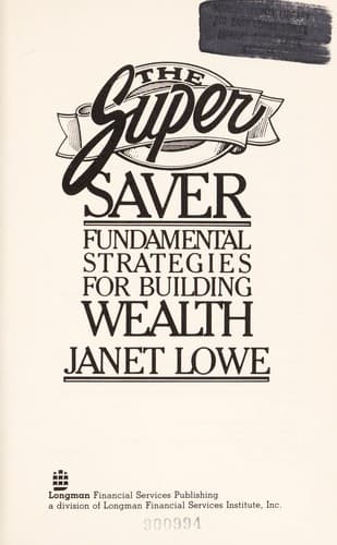 Tapa de The super saver