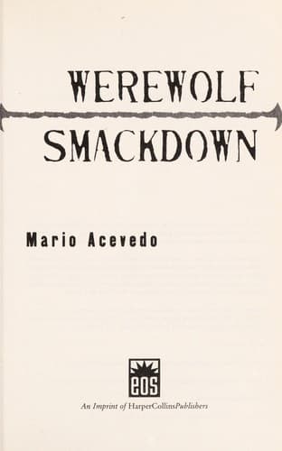 Tapa de Werewolf smackdown