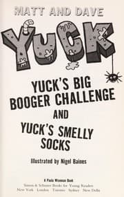 Tapa de Yuck's big booger challenge
