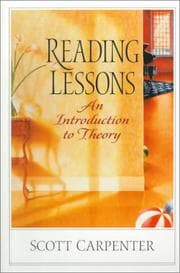 Tapa de Reading Lessons