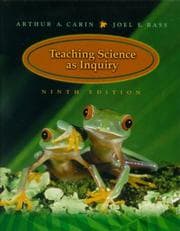 Tapa de Teaching science as inquiry