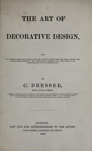 Tapa de The art of decorative design