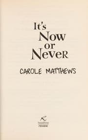 Tapa de It's now or never