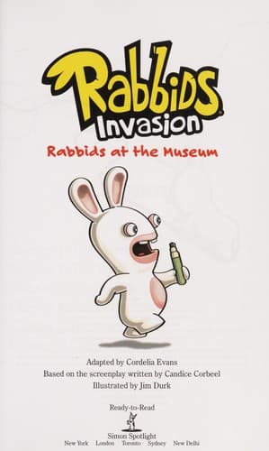 Tapa de Rabbids at the museum