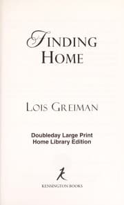 Tapa de Finding home