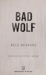 Tapa de Bad wolf