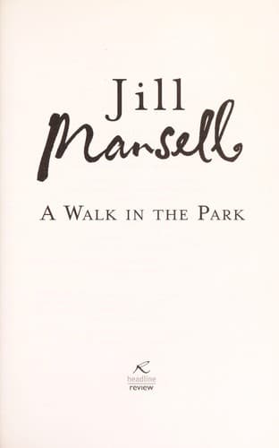 Tapa de A walk in the park