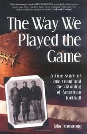 Tapa de The Way We Played the Game