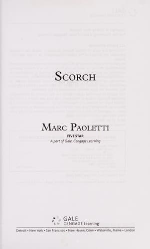 Tapa de Scorch