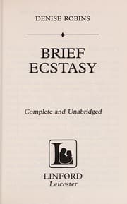 Tapa de Brief ecstasy