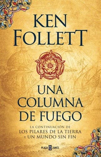 Tapa de Una columna de fuego