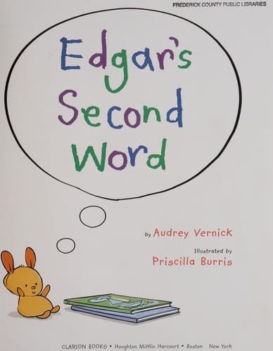 Tapa de Edgar's second word