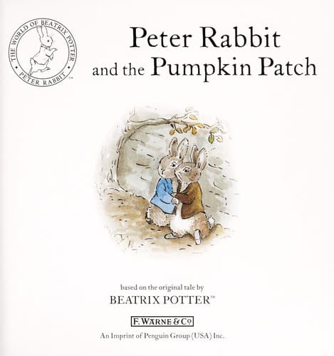 Tapa de Peter Rabbit and the pumpkin patch