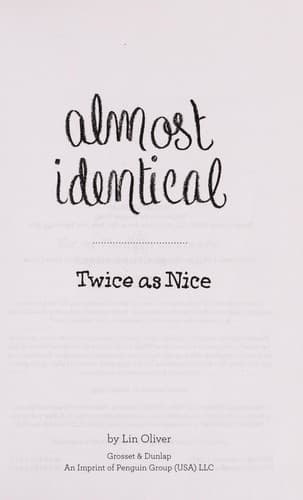 Tapa de Twice as nice