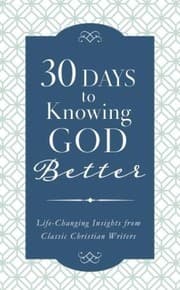 Tapa de 30 DAYS TO KNOWING GOD BETTER-72