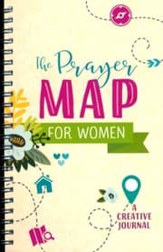 Tapa de PRAYER MAP FOR WOMAN A CREATIVE JOURNAL