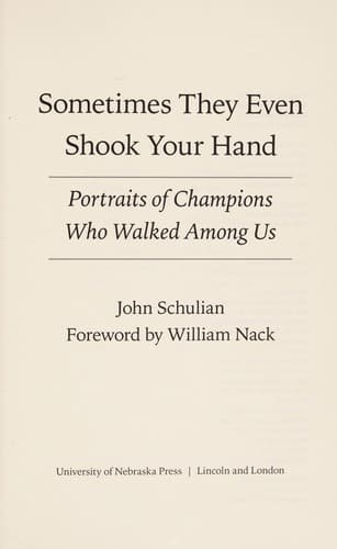 Tapa de Sometimes they even shook your hand
