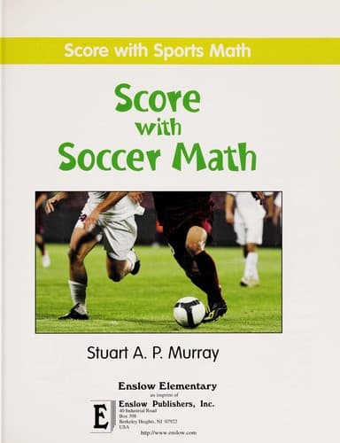 Tapa de Score with soccer math