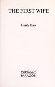 Tapa de The first wife