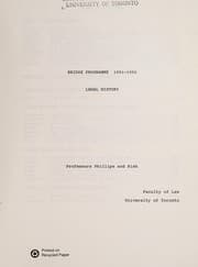 Tapa de Legal history