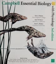 Tapa de Campbell essential biology with physiology