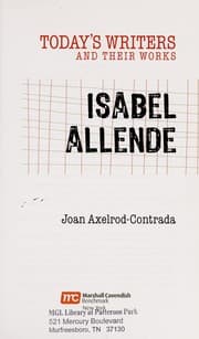 Tapa de Isabel Allende