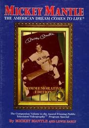 Tapa de Mickey Mantle, the American dream comes to life