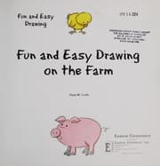 Tapa de Fun and easy drawing on the farm