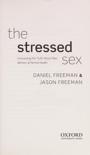 Tapa de The stressed sex